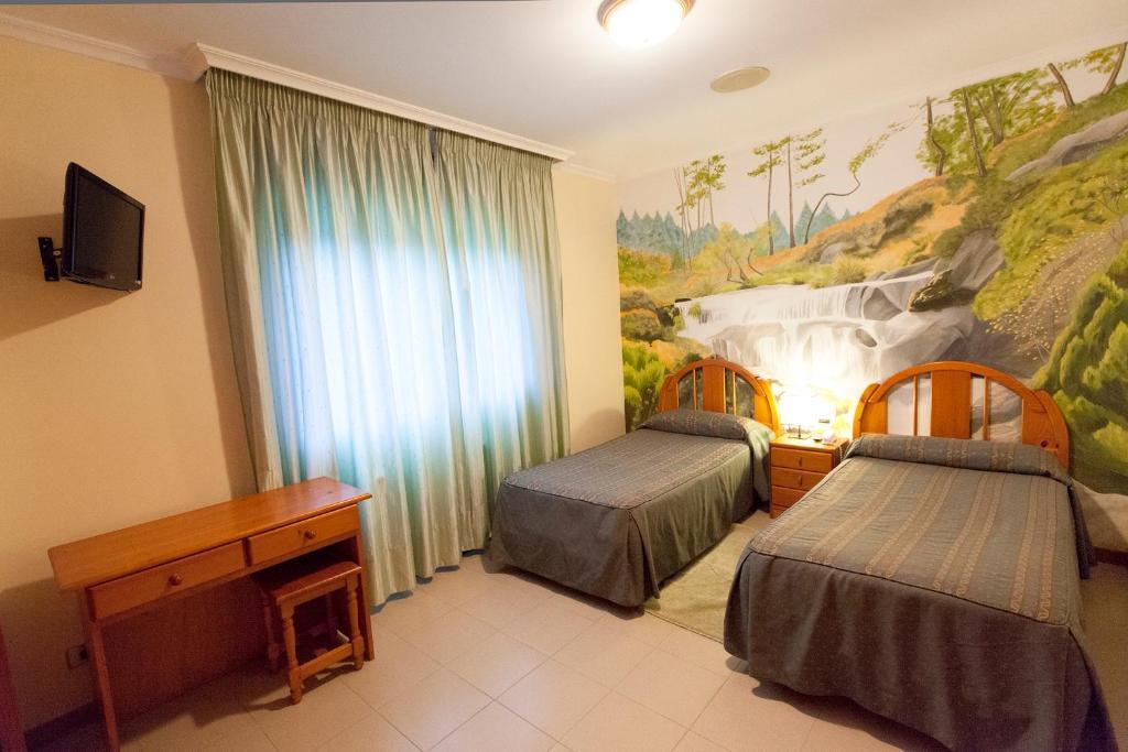 Hostal Restaurante Terra Cha Vilalba Dış mekan fotoğraf